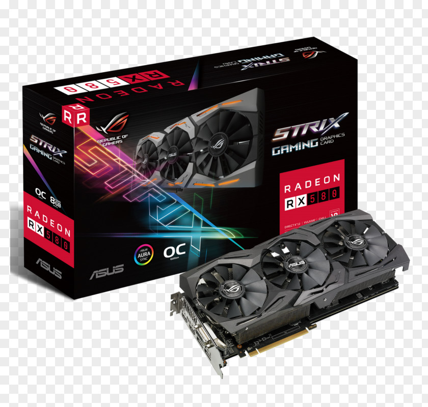 Plug Laptop Graphics Card Cards & Video Adapters AMD Radeon RX 580 GDDR5 SDRAM 500 Series PNG