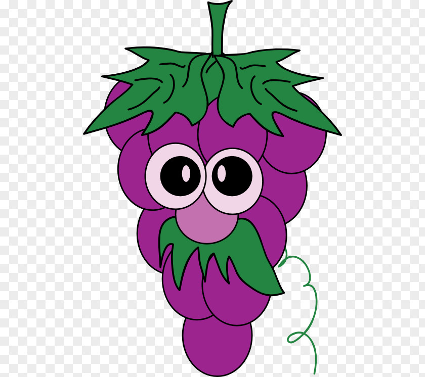 Cartoon Grapes Cliparts Wine Juice Grape Fruit Clip Art PNG