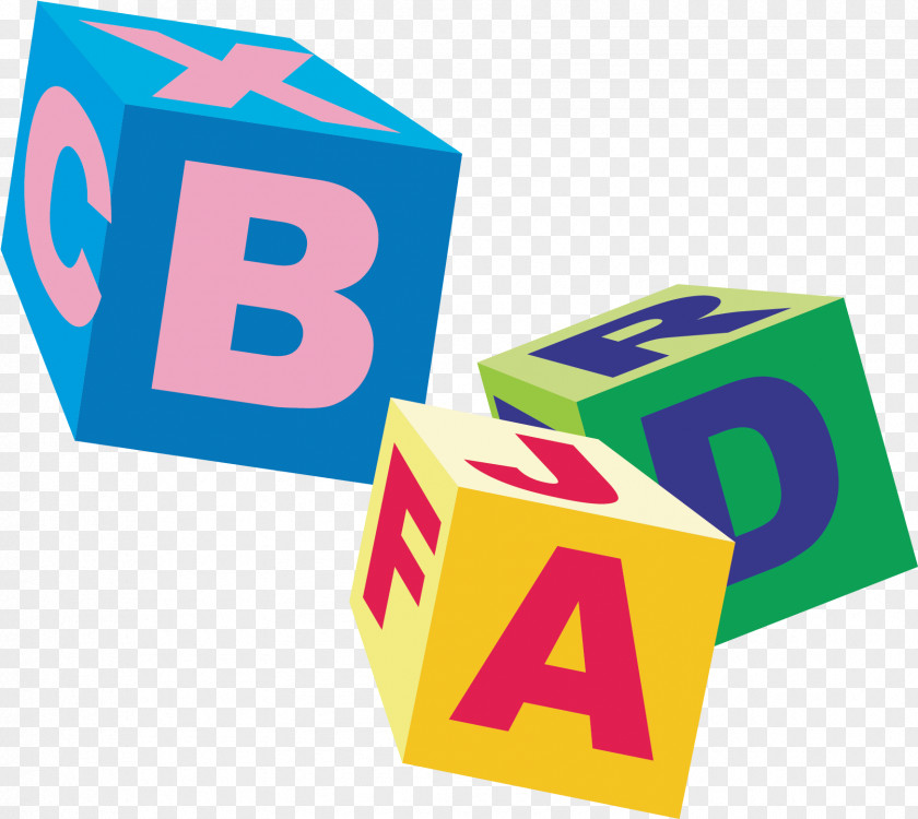 Kids Learning Background Abc Toy Block Dice Cartoon Alphabet PNG