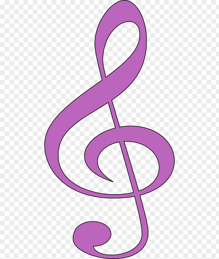 Musical Note Treble Clef Vector Graphics Sol Anahtarı PNG