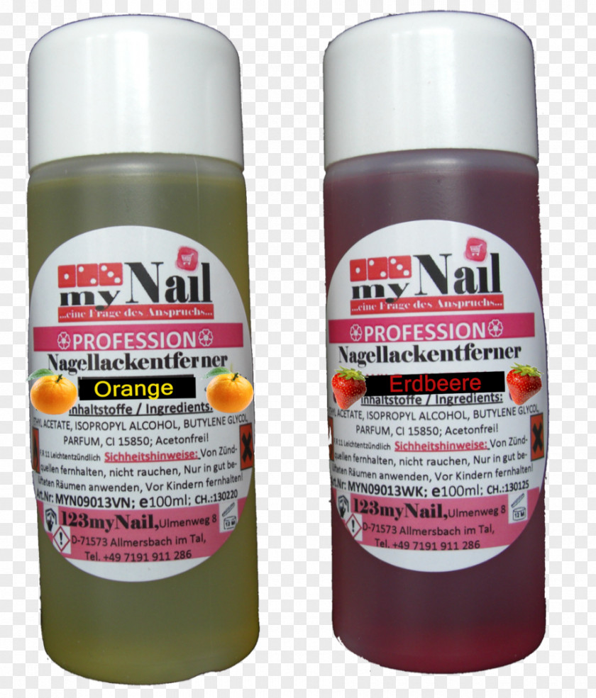 Nail Varnish Remove Nagellackentferner Acetone Polish Gel Nails PNG