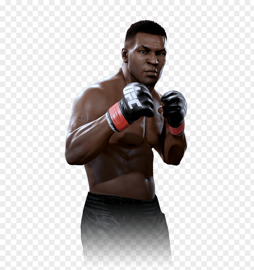 Boxing Mike Tyson EA Sports UFC 2 Glove 9: Motor City Madness PNG