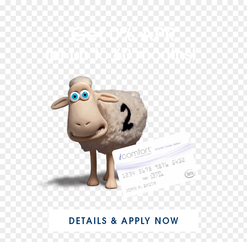 Serta Promotion Counting Sheep Goat Mattress PNG