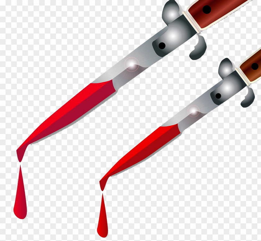 Sword Seal Throat Knife Switchblade Blood Drawing PNG