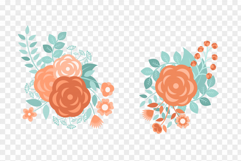 Vector Wedding Flowers Flower Illustration PNG
