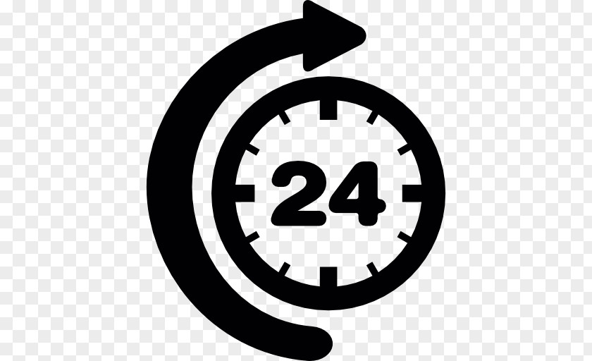 24 HOURS 24-hour Clock Timer PNG