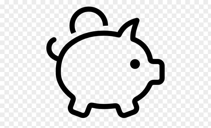 Bank Piggy Coin Money PNG