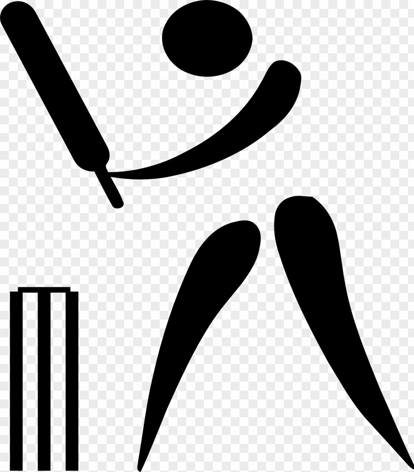 Cricket Summer Olympic Games Pictogram Clip Art PNG