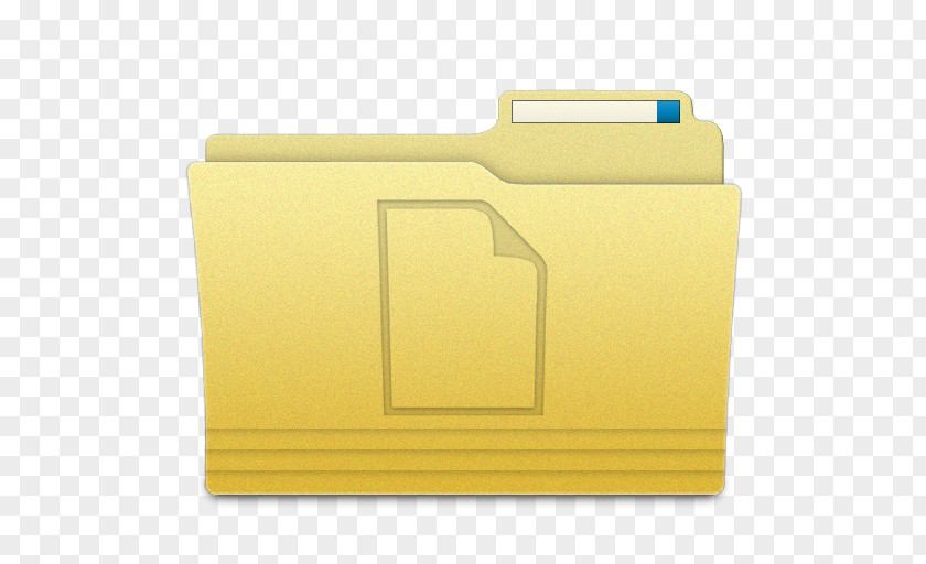 Folders Documents Folder Material Rectangle Yellow PNG
