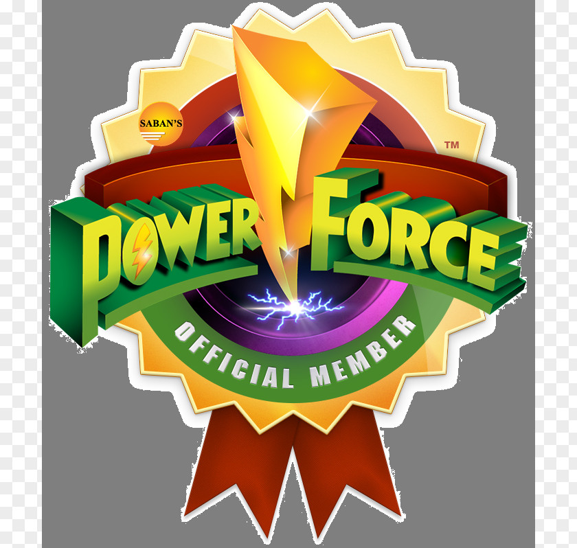 Power Rangers Logo Toy Grid PNG