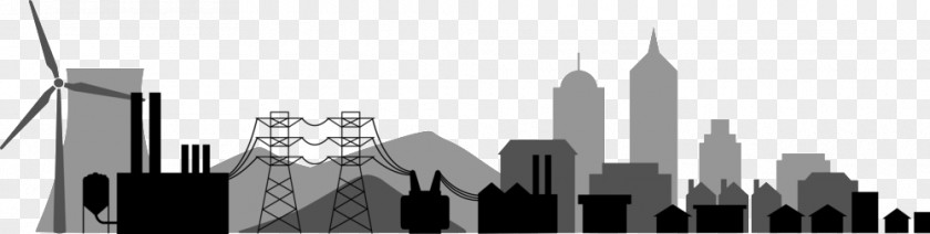 Skyline Electricity Urban Area Cityscape Skyscraper PNG