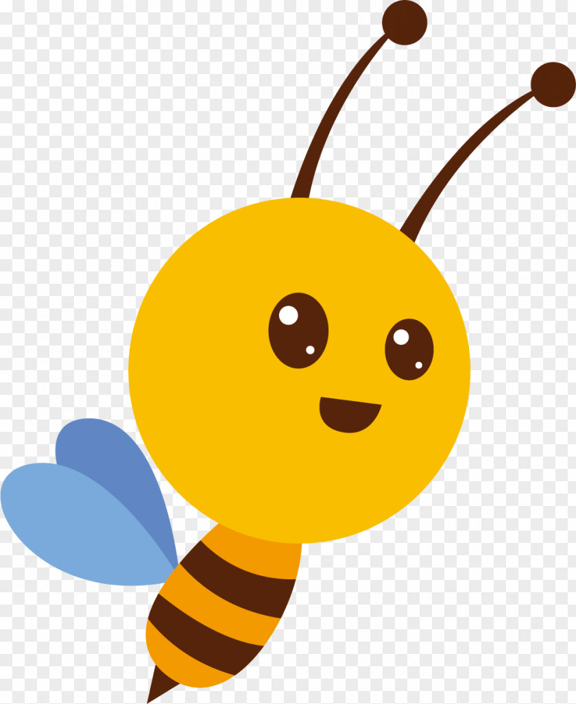 Small Bee Venom Cartoon Apis Florea PNG