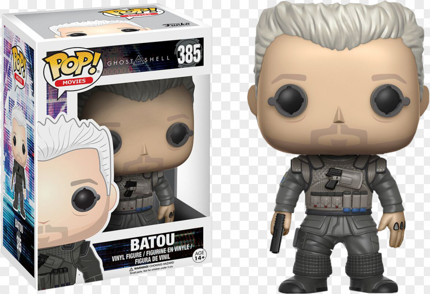 United Kingdom Batou Funko Action & Toy Figures Ghost In The Shell Major With Bomber Jacket EXC Pop! Vinyl Figure PNG
