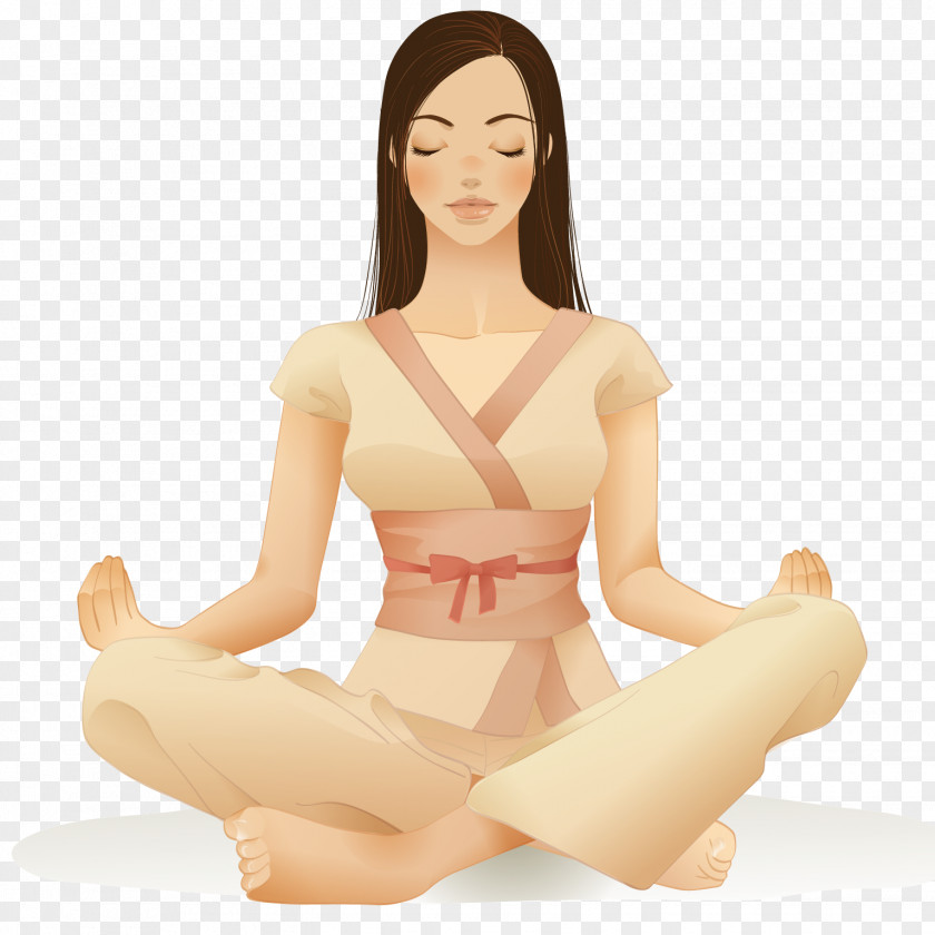 Beauty Meditation Vector Euclidean PNG