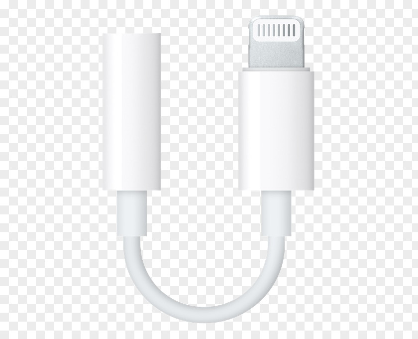 Iphone 7 Adapter Apple IPhone Plus X AC 8 Lightning To 3.5 Mm Headphone Jack Adapter, White PNG