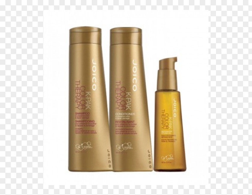 Kit Spray Joico K-PAK Color Therapy Shampoo Conditioner K-Pak Restorative Styling Oil 21.5ml Deep Penetrating Reconstructor Hair PNG
