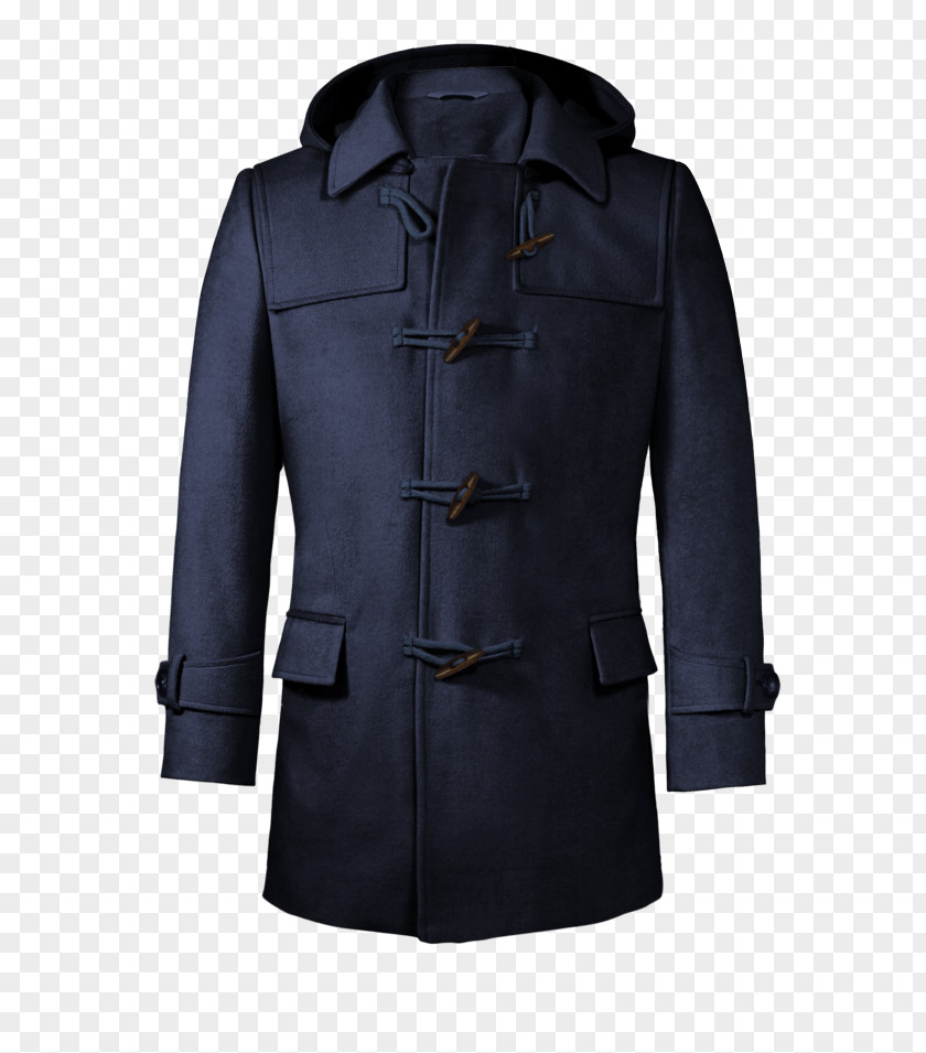 Blue Coat Overcoat Frock Wool Clothing PNG
