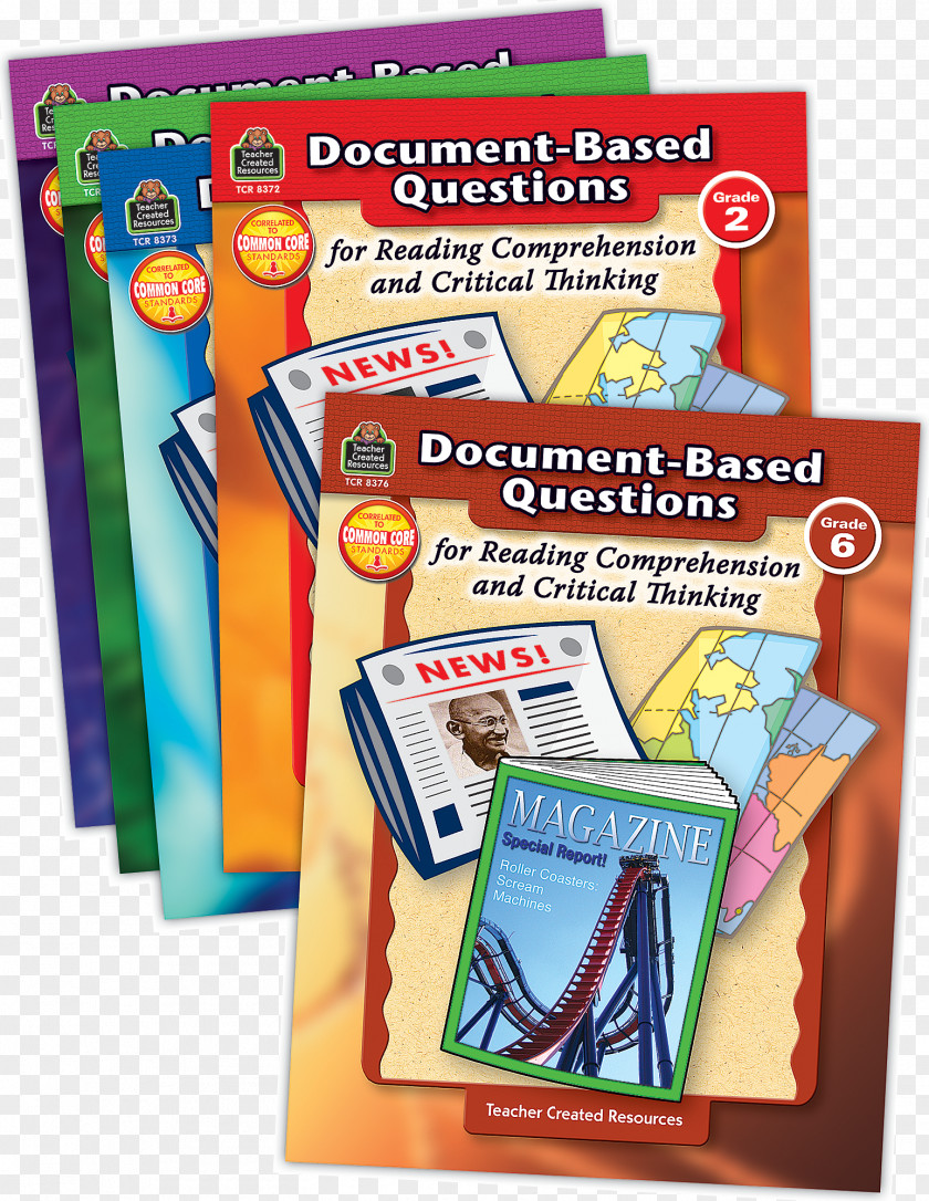 Book Document-Based Questions For Reading Comprehension And Critical Thinking Education Essay PNG