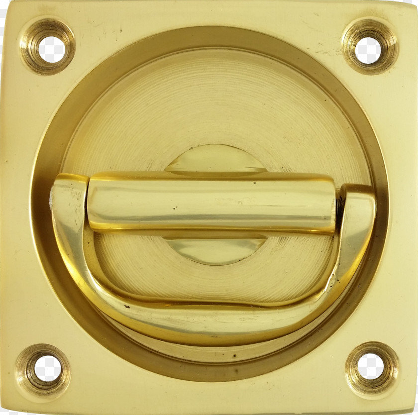 Brass Window Door Handle Lock PNG
