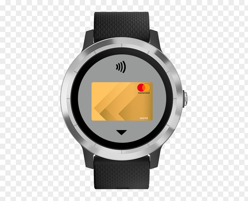 Mobile Pay Garmin Vívoactive 3 Ltd. Contactless Payment Smartwatch PNG