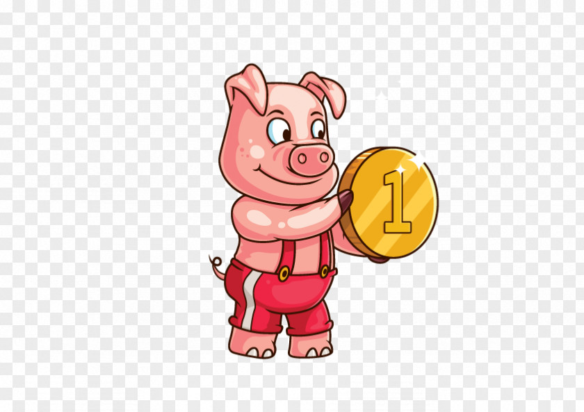 Pig Porky Cartoon PNG