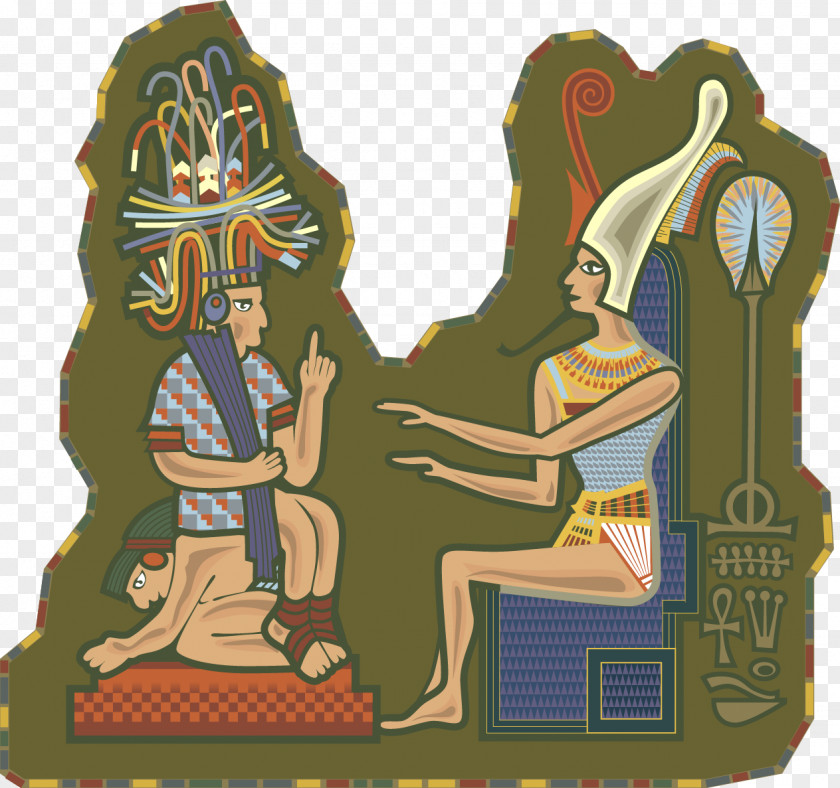Vector Medieval People Euclidean Ancient Egypt Symbol Illustration PNG