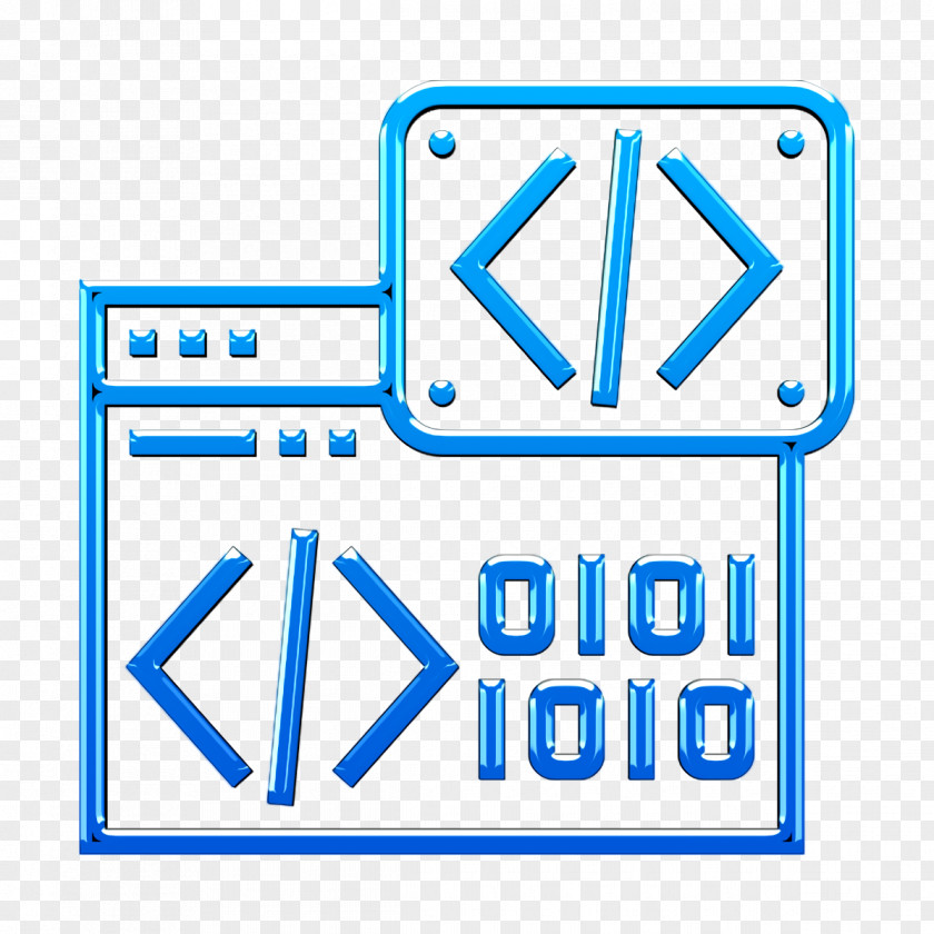 Binary Code Icon Programming PNG
