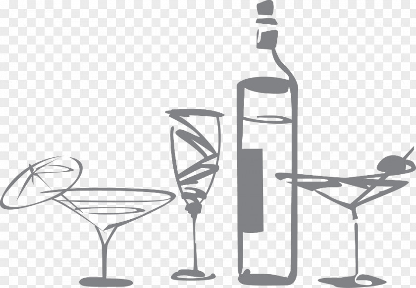 Cocktail Wine Glass Smoothie Non-alcoholic Mixed Drink Table PNG