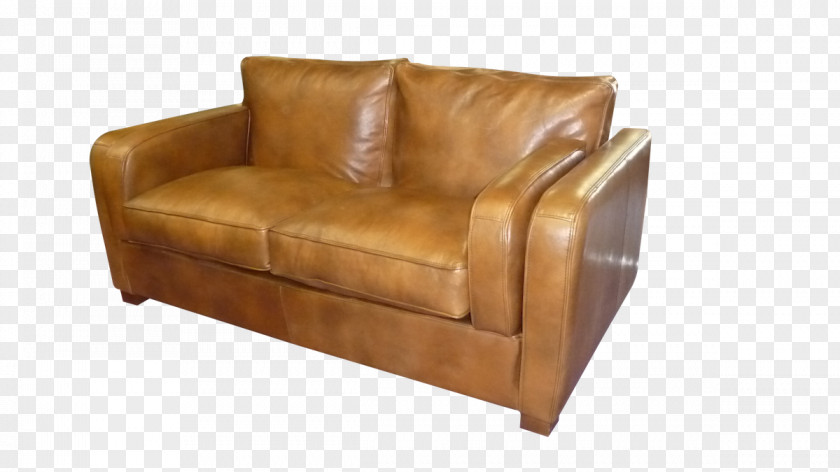 Design Loveseat Club Chair Couch Leather PNG