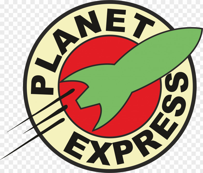 Futurama Ship Planet Express Decal Sticker Philip J. Fry Delivery PNG