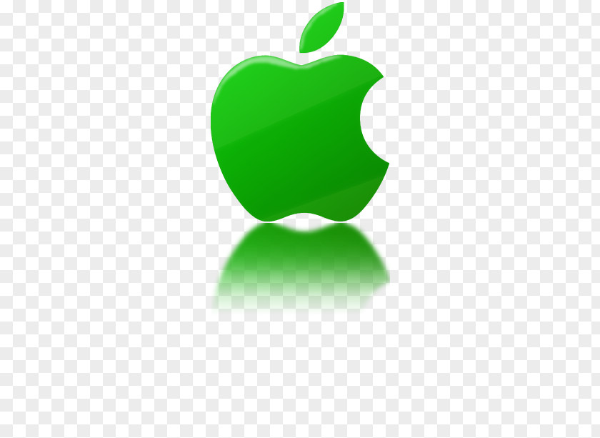 GREEN APPLE Cupertino Logo Apple Green PNG