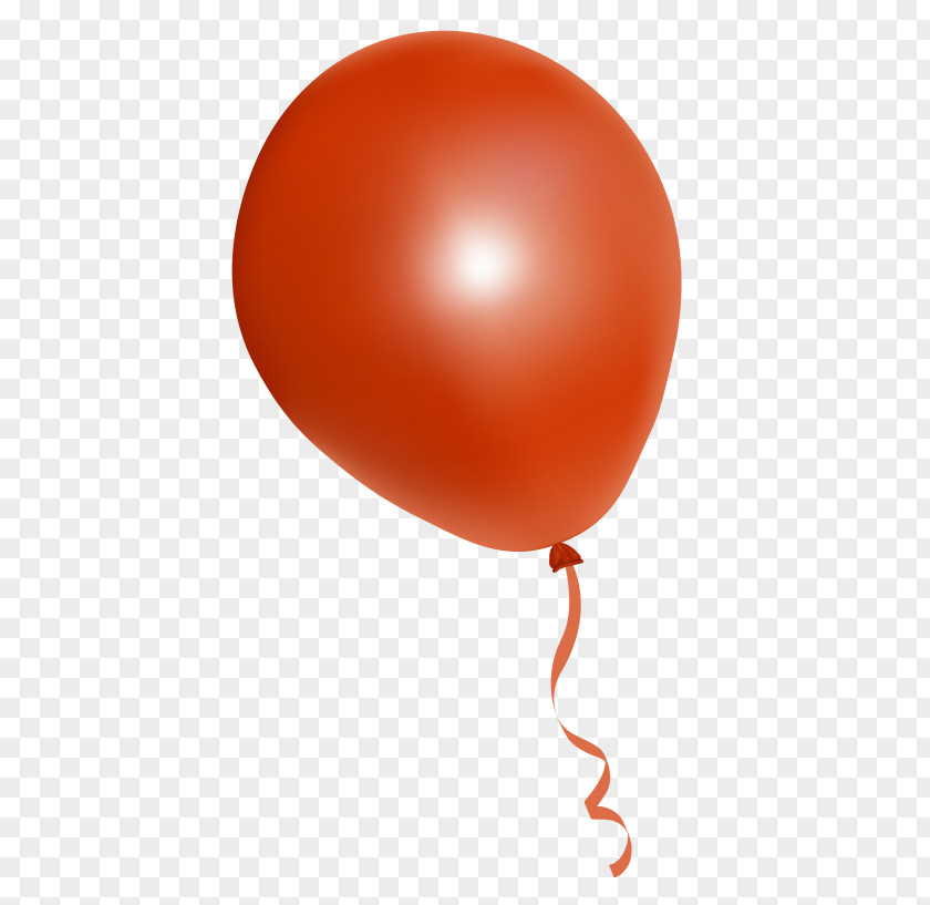Orange Balloon Stock Photography PNG