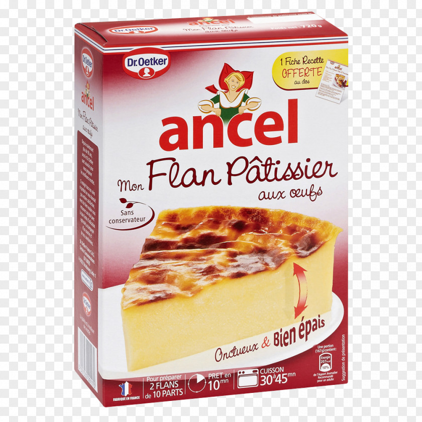 Sugar Flan Cream Pastry Chef Dr. Oetker PNG
