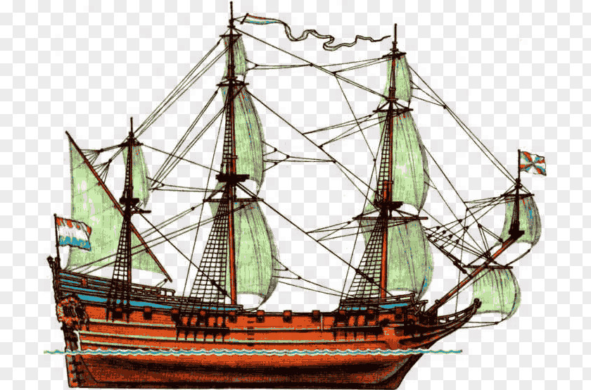 История корабля 17th Century Frigate Ship Of The Line PNG