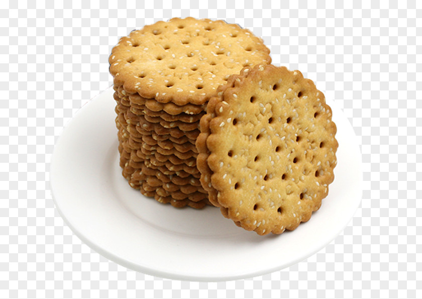 A Plate Of Biscuits Graham Cracker Cookie Biscuit Food PNG