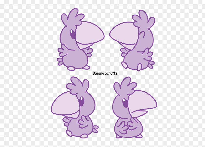 Ave Illustration Easter Bunny Bird Pennsylvania Purple Clip Art PNG