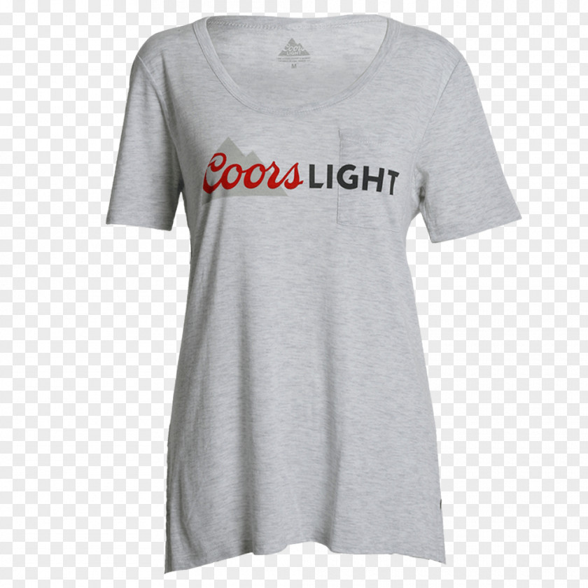 T-shirt Coors Light Brewing Company Sleeve PNG