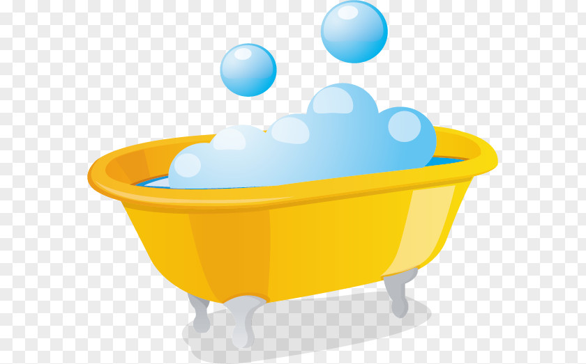 Bubble Bath Bathtub Bathing Euclidean Vector PNG