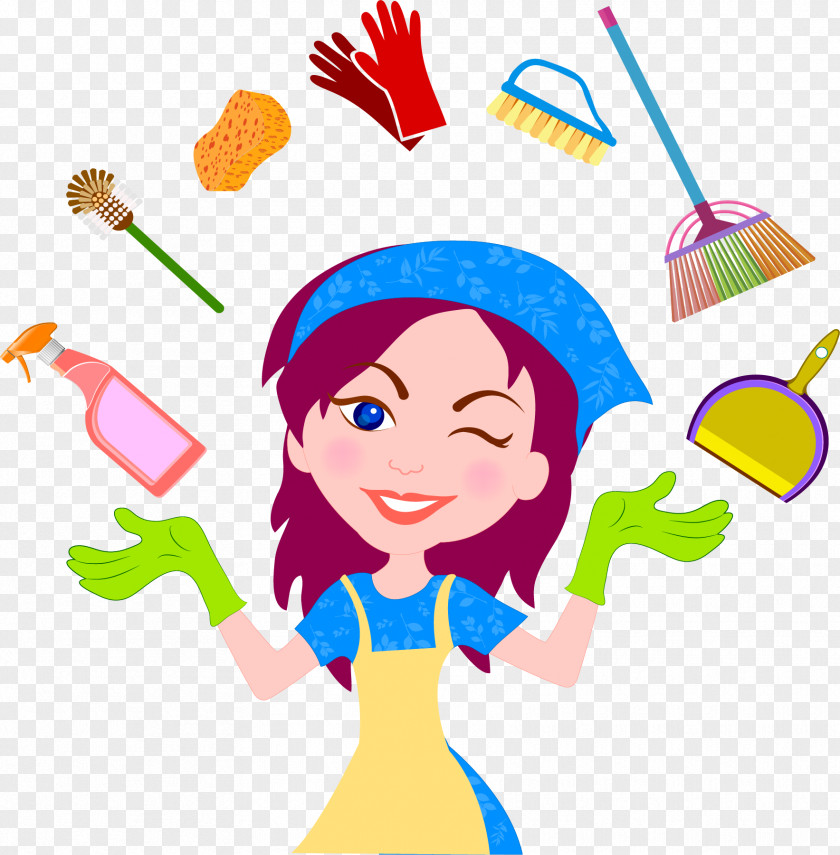 House Clean Helper Cleaner Maid Service Cleaning Housekeeping PNG