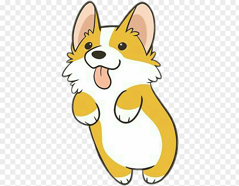 Mad Corgis Pembroke Welsh Corgi Cardigan Sticker Clip Art PNG