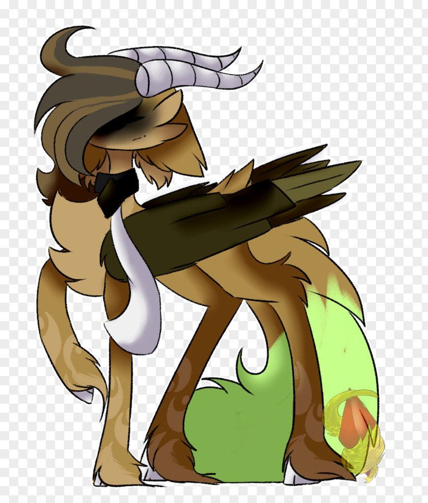 Night Forest Horse Carnivora Legendary Creature Clip Art PNG