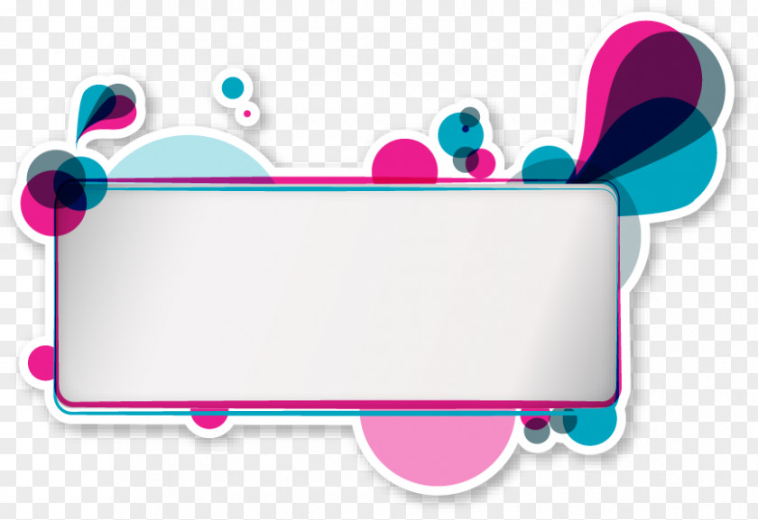 Posters Colorful Decorative Elements PNG