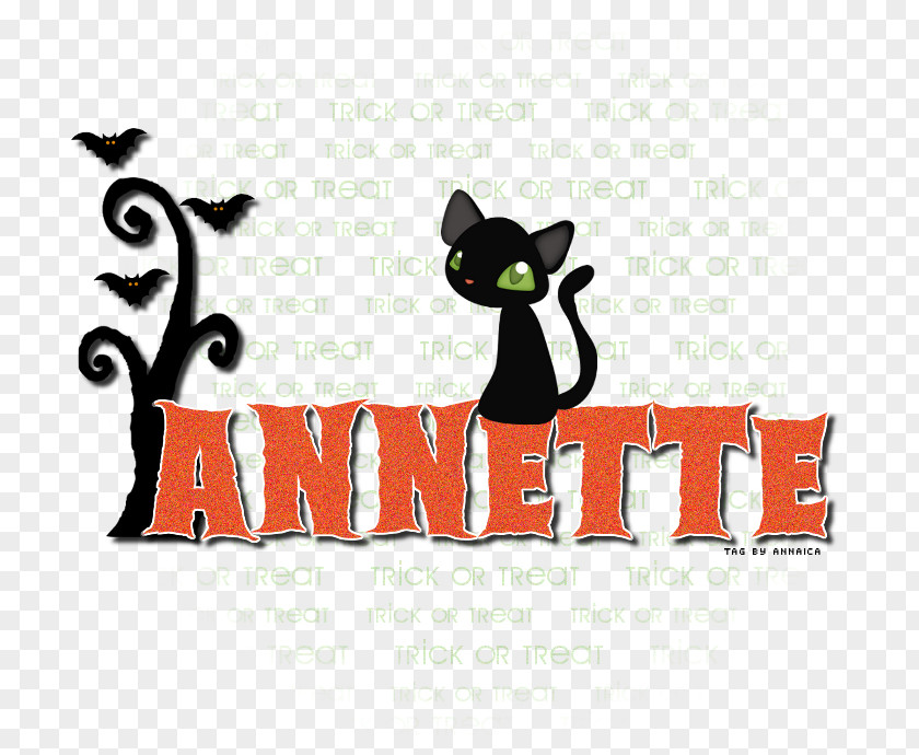 Scary Place Cat Logo Name Clip Art PNG