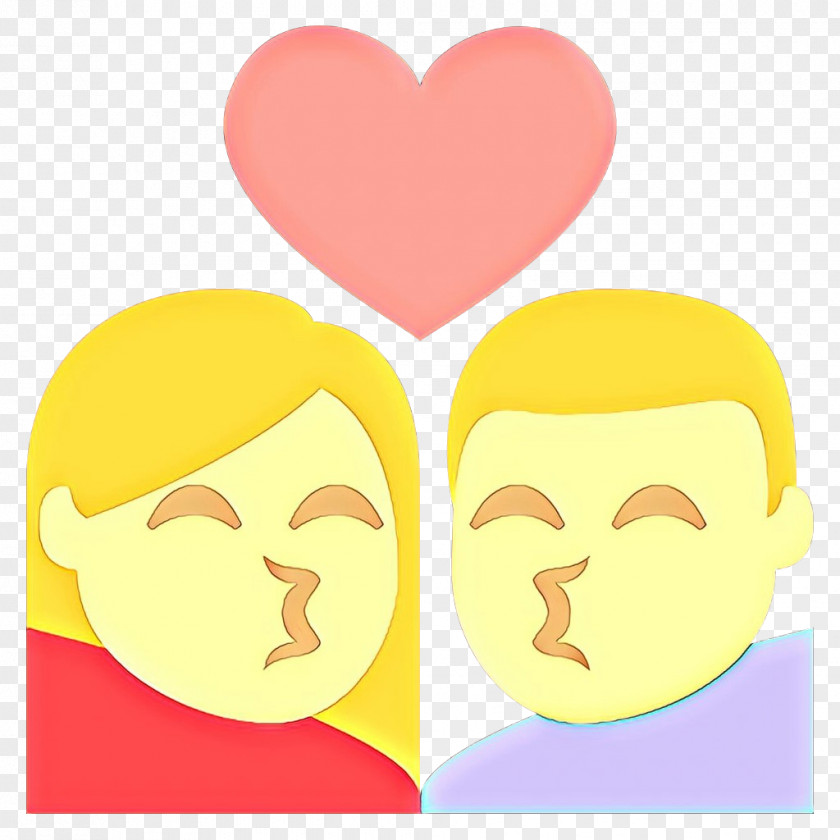 Art Smile Heart Emoji Background PNG