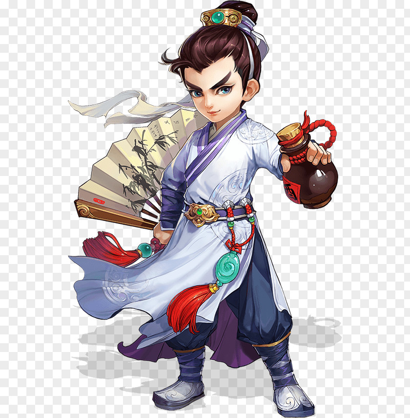 Fantasy Westward Journey Mobile Game Cross Gate Juego Por Turnos PNG game por turnos , Traditional Chinese painting clipart PNG