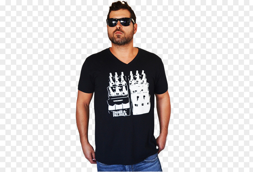 Man Drink T-shirt Clothing Fashion Top PNG