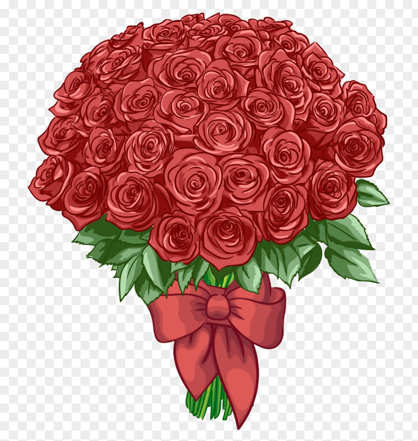 Bunch Of Roses Flower Bouquet Rose Interflora Clip Art PNG