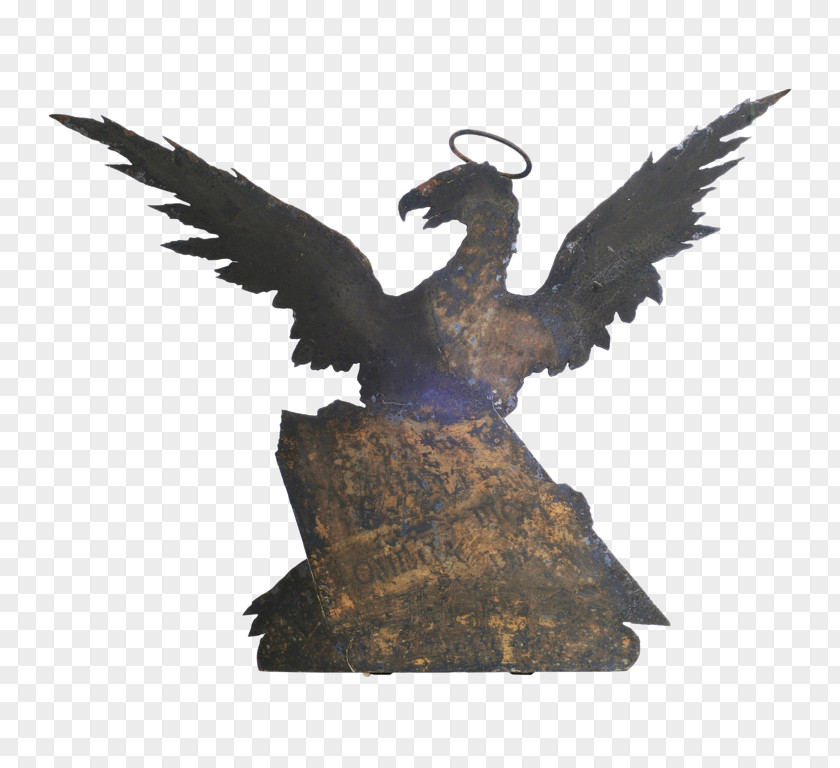 Eagle Printing Double-headed Sculpture Art Portrait PNG