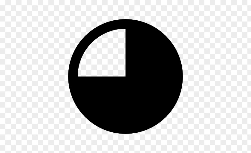 Flat Circle Fraction Percentage Logo Brand PNG