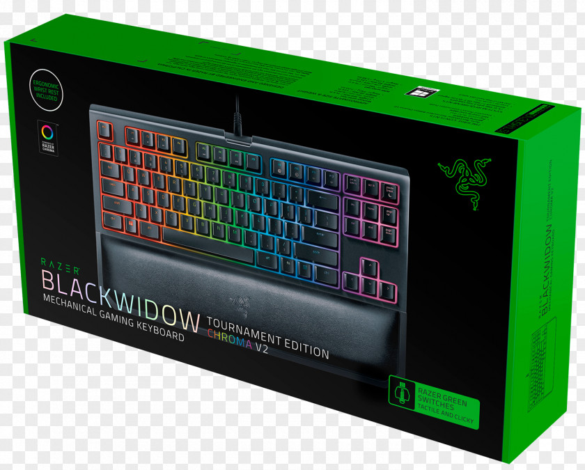 Gaming Keypad Computer Keyboard Razer BlackWidow Chroma V2 Electrical Switches Inc. PNG